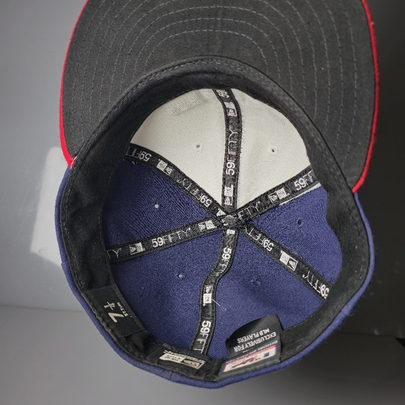 New Era Chicago White Sox Official On-Field MLB Players' Fitted Cap Size 7 1/4 - Picture 7 of 16